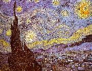 Starry Night Vincent Van Gogh